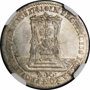 Augustus III Saxon, Vicar's two-grove 1741, Dresden - beautiful