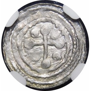 Boleslaw III the Wry-mouthed, Denarius - Fight with the Dragon