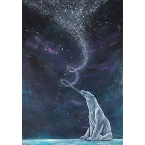 Aleksandra Lacheta (b. 1992), Three Bears, 2022