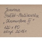Joanna Sułek-Malinowska (ur. 1969, Bielsko-Biała), Chromosfera III, 2016
