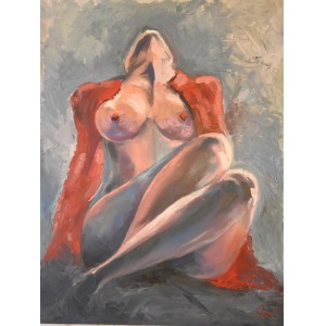 Anna Kołakowska	Woman in red