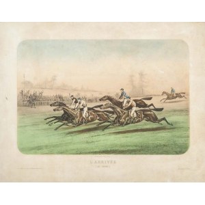 Artysta nierozpoznany, Francja XIX w., Wyścig