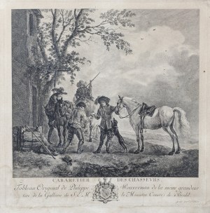 Philips WOUWERMAN (1619 - 1668), Podkuwanie koni, I poł. XVIII wieku