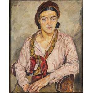Mela Muter \ Maria Melania Mutermilch (1876 Warszawa - 1967 Paryż), Portret kobiety, lata 20. XX w.