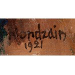 Szymon (Szamaj) Mondzain (Mondszajn) (1890 Chełm - 1979 Paryż), Krajobraz z południa Francji (Paysage), 1921