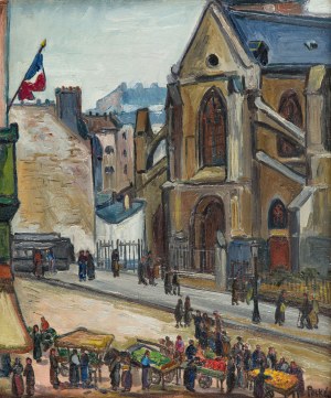 Jean (Jan Mirosław Peszke) Peske (1870 Gołta, Ukraina - 1949 Le Mans, Francja), Kościół Saint-Médard w Paryżu