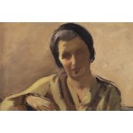 Adolf Milich (1884 Tyszowice k. Zamościa - 1964 Paryż), Portret damy