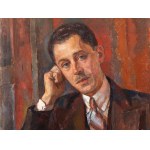 Maurycy (Maurice) Mędrzycki (Mendjizki) (1890 Łódź - 1951 St. Paul de Vance), Portret mężczyzny
