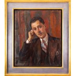 Maurycy (Maurice) Mędrzycki (Mendjizki) (1890 Łódź - 1951 St. Paul de Vance), Portret mężczyzny