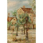 Leon Weissberg (1893 Przeworsk - 1943 obóz zagłady w Majdanku), Kwitnące drzewa w Arceuil (Arbres en fleurs à Arceuil), około1929