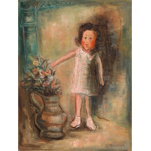 Marc Sterling (1898 Rosja - 1976 Paryż), Dziewczynka z kwiatami