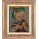 Rajmund Kanelba (Kanelbaum) (1897 Warsaw - 1960 London), Boy with a Trumpet, 1948