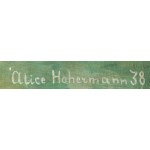 Alicja Hohermann (1902 Warschau - 1943 Treblinka), Porträt eines Mädchens, 1938