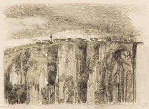 EMILIE MEDIZ-PELIKAN (Vöcklabruck 1861 - 1908 Dresden), Cliffs