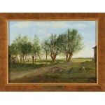JOHANN NEPOMUK RAUCH (Vienna 1804 - 1847 Rome), Landscape near Vienna