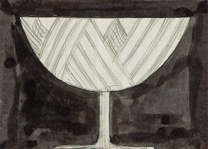 JOSEF HOFFMANN (Pirnitz 1870 - 1956 Vienna), Ornated Glas