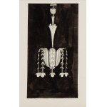 JOSEF HOFFMANN (Pirnitz 1870 - 1956 Vienna), Design of a Chandelier