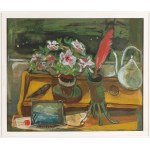 MARIE-LOUISE MOTESICZKY (Vienna 1906 - 1996 London), Still Life with Azalea