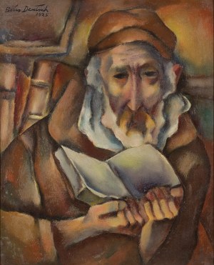 BORIS DEUTSCH (Krasnogorsk 1892 - 1978 Los Angeles), Rabbi, 1925