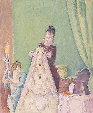 ALFRED HAGEL (Vienna 1885 - 1945 Vienna), Wedding Preparations