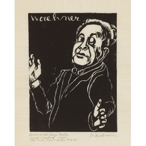 TRUDE WAEHNER (Vienna 1900 - 1979 Vienna), Bruno Walter conducts Mahler