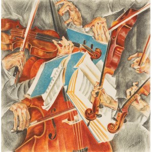 MAX OPPENHEIMER (Vienna 1903 - 1954 New York), Rosé-Quartett, 1920