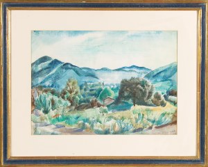WILLY EISENSCHITZ (Vienna 1889 - 1974 Paris), Near Aix-en-Provence, 1928
