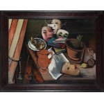 HANS SPIEGEL (Münnerstadt 1894 - 1966 Stuttgart), Still Life with Masks