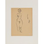 GEORGE GROSZ (Berlin 1893 - 1959 Berlin), Standing Nude, 1914