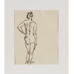 GEORGE GROSZ (Berlin 1893 - 1959 Berlin), Standing female Nude