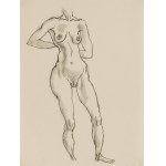GEORGE GROSZ (Berlin 1893 - 1959 Berlin), standing nude II, 1914