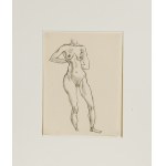 GEORGE GROSZ (Berlin 1893 - 1959 Berlin), standing nude II, 1914