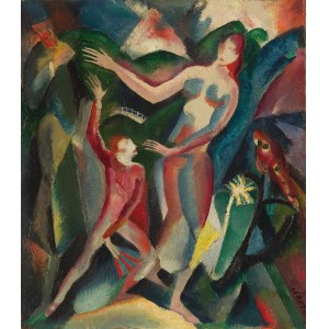 JOSEF EBERZ (Limburg an der Lahn 1880 - 1941 Munich), Exotic Dance, 1917