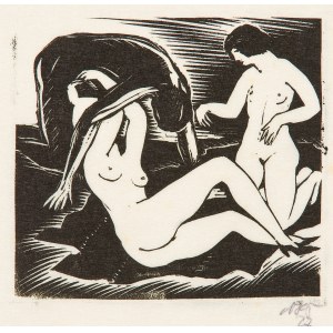 OTTO RUDOLF SCHATZ (Vienna 1900 - 1961 Vienna), Erotic Scene I, 1927