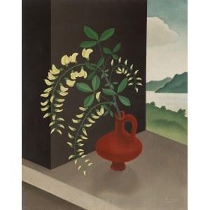 ALBIN EDELHOFF (Mengeringhausen 1887 - 1974 Rhaunen), Still life with flowers
