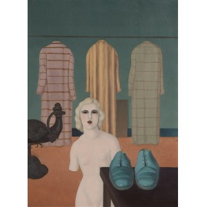 ALBERT REUSS (Vienna 1889 - 1975 Mousehole, Cornwall), The blue Shoes, 1948