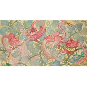 HERBERT GURSCHNER (Innsbruck 1901 - 1975 London), Flamingos, 1938
