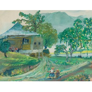 OSKAR LASKE (Czernowitz 1874 - 1951 Vienna), From Attersee, 1948