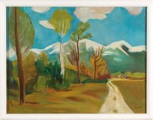 KARL HAUK (Klosterneuburg 1898 - 1974 Vienna), Salzkammergut, around 1950