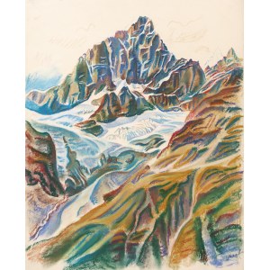 THEODOR ALESCHA (Vienna 1898 - 1991 Lilienfeld), Obergabelhorn, 1933