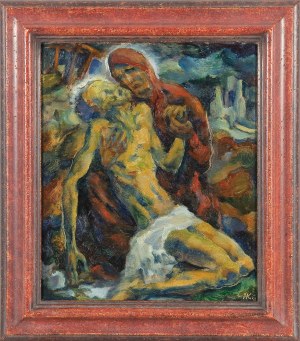 KARL HAUK (Klosterneuburg 1898 - 1974 Vienna), Pietá, 1923