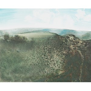 ROBERT SCHÖLLER (born 1950 in Ennsdorf), Landscape, 1980