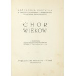 CHÓR wieków. Antologia poetycka. 1936