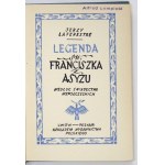 LAFENESTRE Jerzy - Legenda św. Franciszka z Asyżu według świadectwa współczesnych. Lwów-Poznań [1926]...