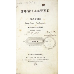 S. JACHOWICZ - Powiastki i bajki. T. 1. 1842.