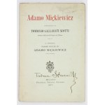 GALLARTI S. T. - Adamo Mickiewicz. Milano 1915