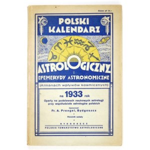 Polski Kalendarz Astrologiczny i efemerydy astronomiczne na rok 1933