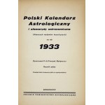 Polski Kalendarz Astrologiczny i efemerydy astronomiczne na rok 1933