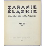ZARANIE Śląskie. Kwartalnik regjonalny. R. 14, z.1-5: 1938.