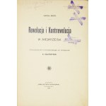 MARX Karol - Rewolucja i kontrrewolucja w Niemczech. Tłumaczenie z niem. ze wstępem K. Kautsky&#39;ego....